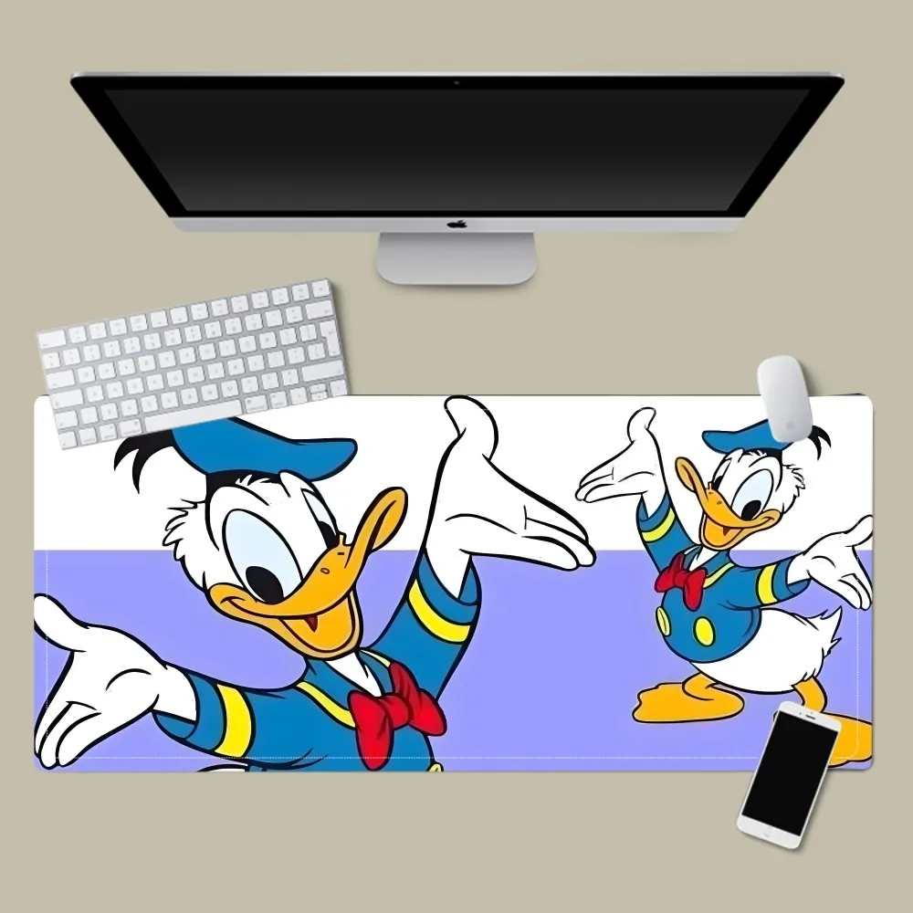 D-Donald Duck Kawii Mousepad Mouse Pad Laptop Gaming Accessories Mousepad Large Desk Mat Computer Gamer Keyboard Rug Carpet