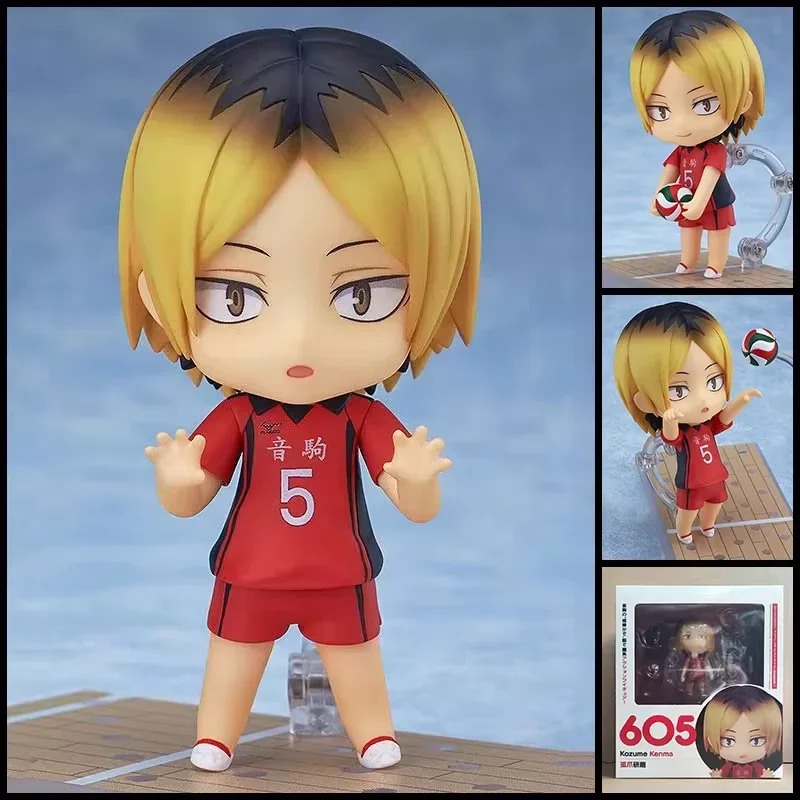 Haikyuu!! 616 605 563 461 Kei Tsukishima Kenma Kozume Keiji Akaashi Shoyo Hinata Muñeco de Anime Figura de Acción Juguetes de PVC Colección