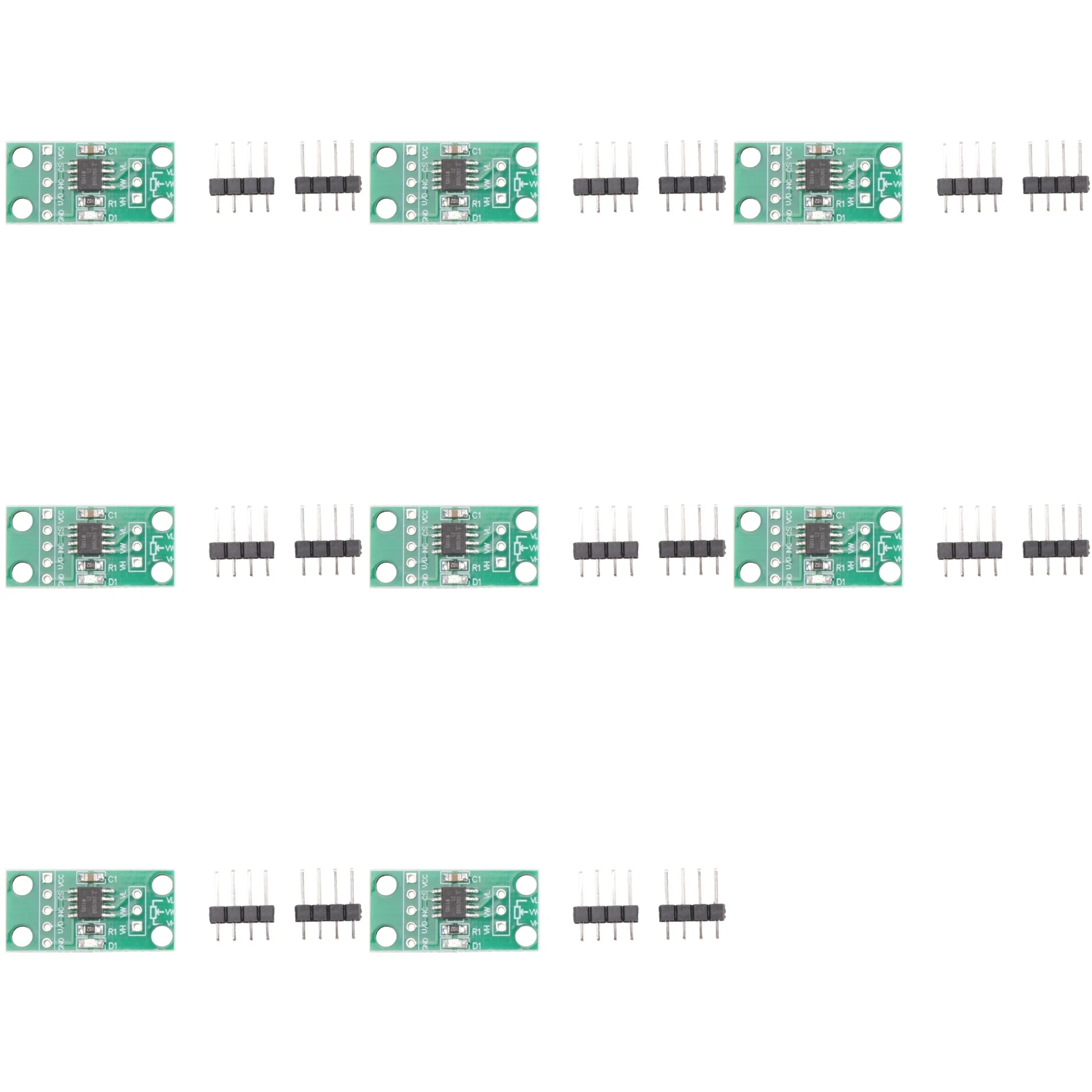 

Цифровой потенциометр B44C 8X X9C103S, модуль 100K, 100-кратный цифровой потенциометр, схема цифрового потенциометра