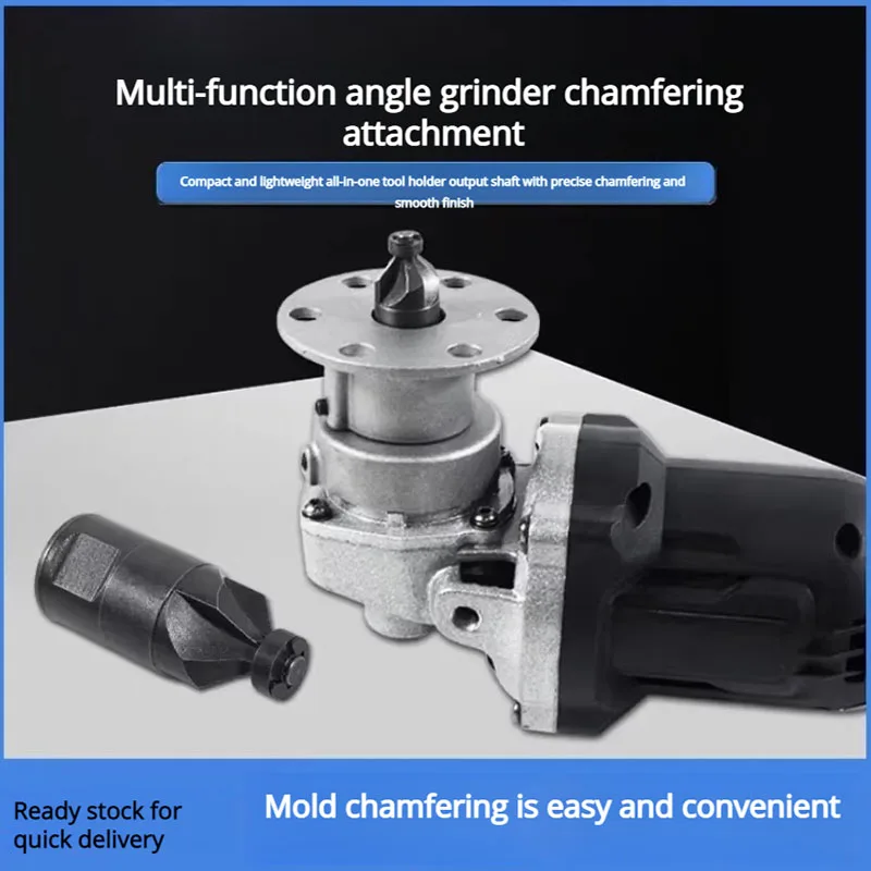 Model 100 Multifunctional Angle grinder refit chamfering tool Wood edge banding Deburring Modification parts