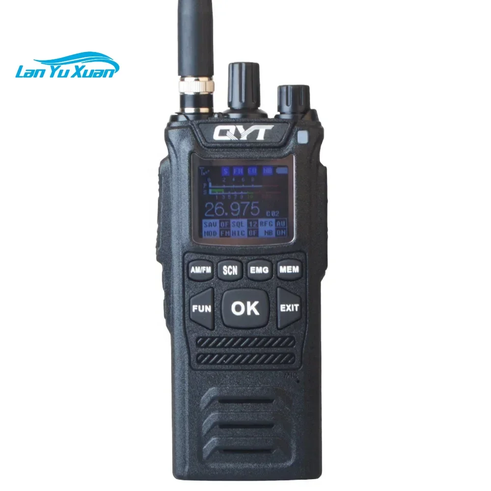 

2025QYT complete set of handheld walkie-talkies CB-27 CB 26 CB-58 LCD screen short wave citizen band