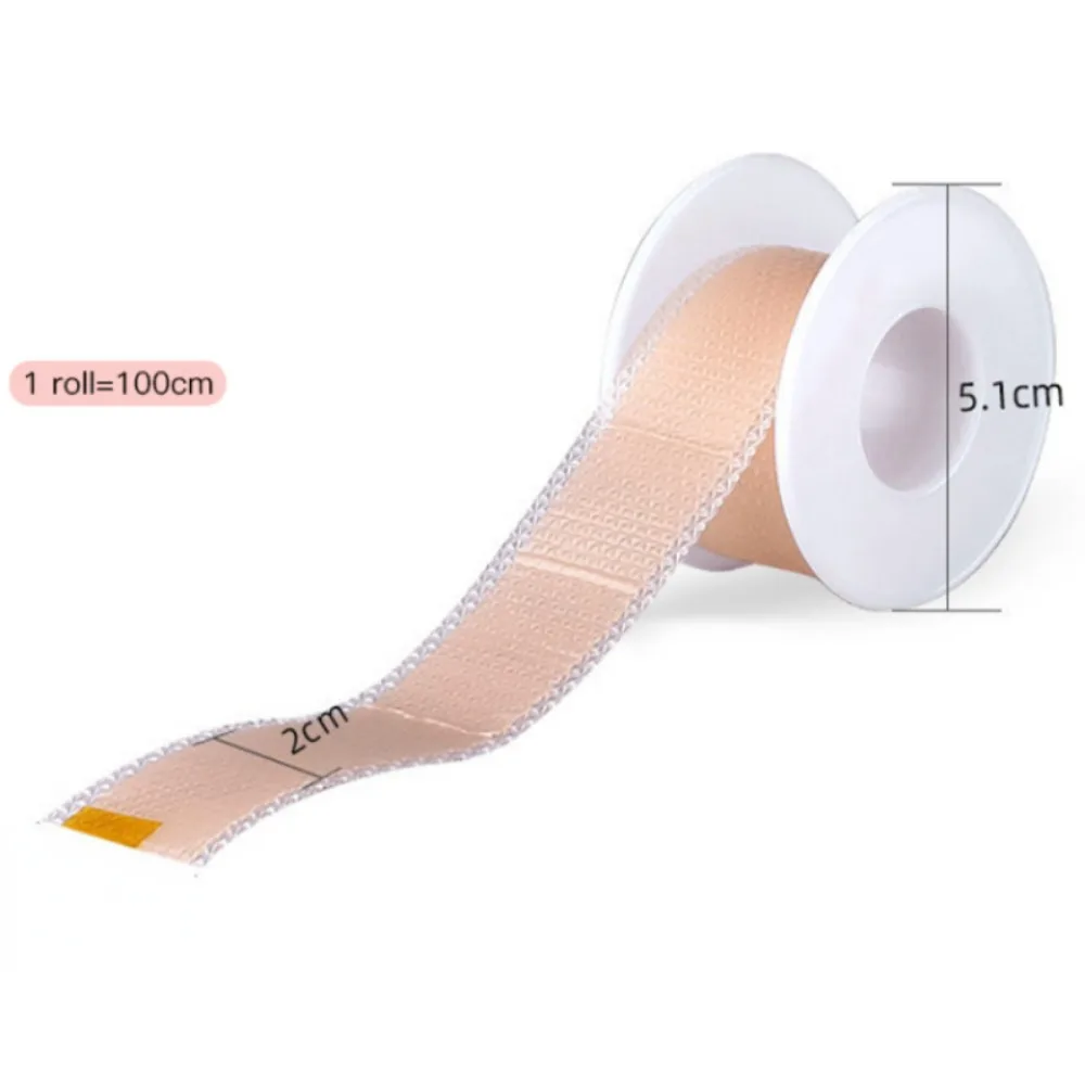 Rollo de Gel de silicona Invisible, cinta antidesgaste para proteger el talón, herramienta para el cuidado de los pies, para el talón pegatina, 1