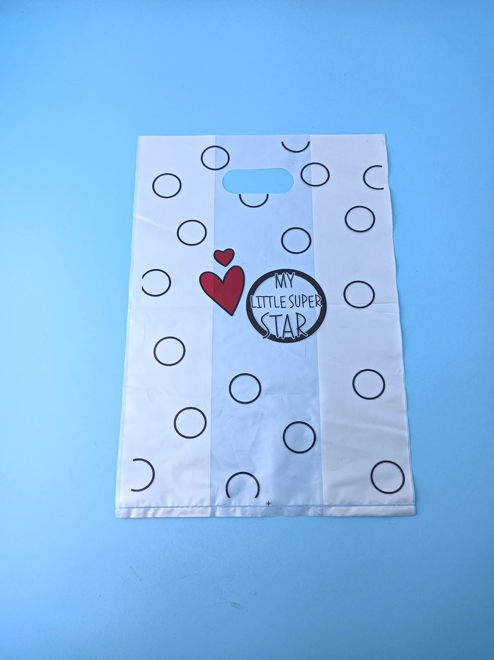 clear Plastic Shopping bag shopping mall carrier bag Die Cut Plastic Shopping Bags Grocery bag transparent heart-shaped Tote bag