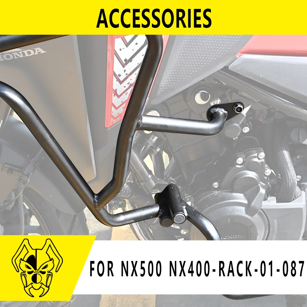 MTKRACING لهوندا NX500 NX400 2024-2025 دراجة نارية العلوي أو السفلي الحرس الوفير محرك الحرس حماية الجسم المضادة للتصادم
