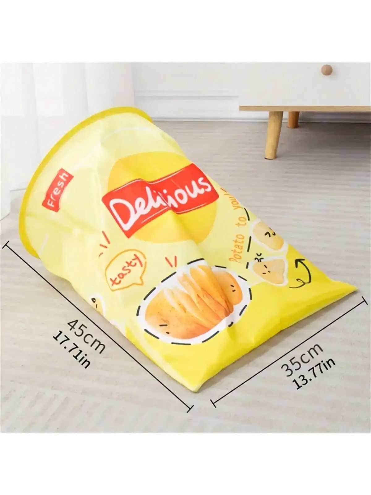 Foldable Noise Paper Cat Tunnel Toy Self-Entertaining Rolling Dragon Channel for Cats Drill Bag Toy