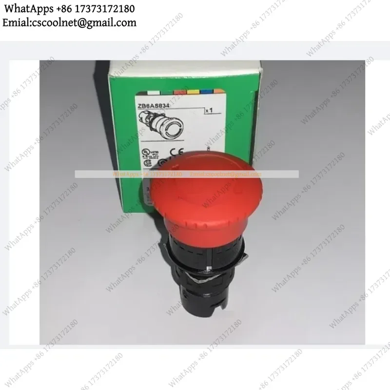 JS02 ZB6AS834 ZB6AS934 XB6AS8349B E-Stop Button Switch Emergency Stop