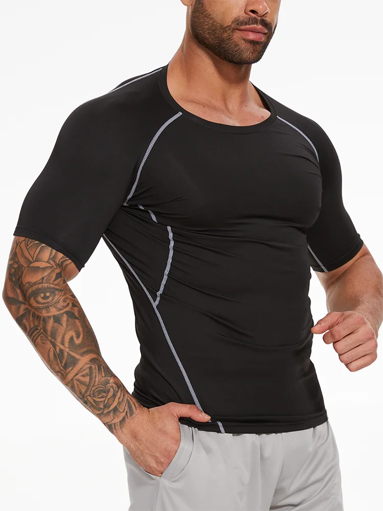 Men Slimming Body Shaper Top Modeling Vest Belt Belly Men Reducing Shaperwear Fat Burning Loss Weight Waist Trainer Sweat Corset