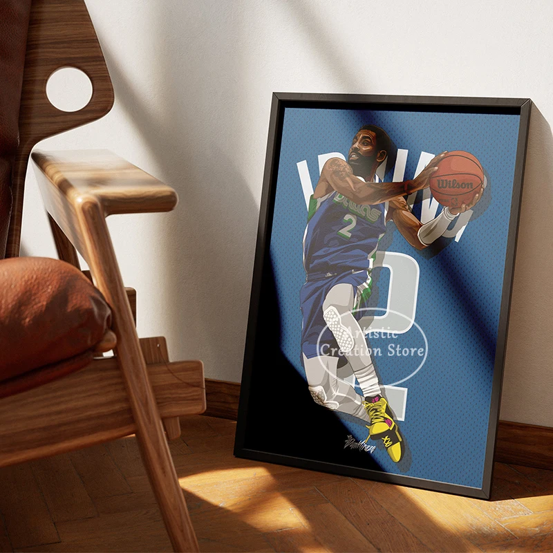 Basketball Slam Dunk Poster Famous Ball Star Wall Art Canvas Painting Prints Wall Picture Modern Bedroom Wall Home Decor Gifts