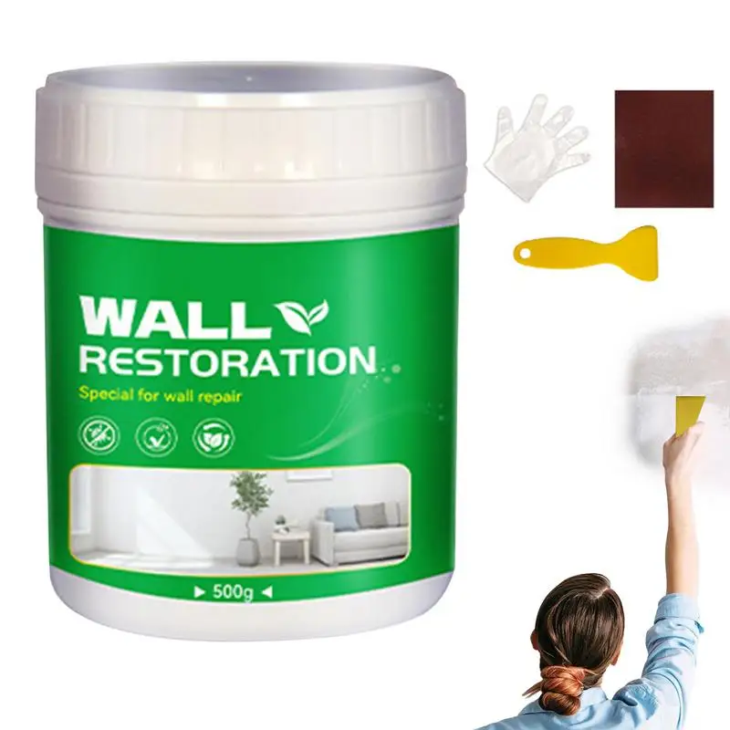 

Drywall Patch Kit Wall Repair Putty Easy To Apply Wall Patch Kit With Scraper For Holes Drywall Wall Hole Fill Large Hole