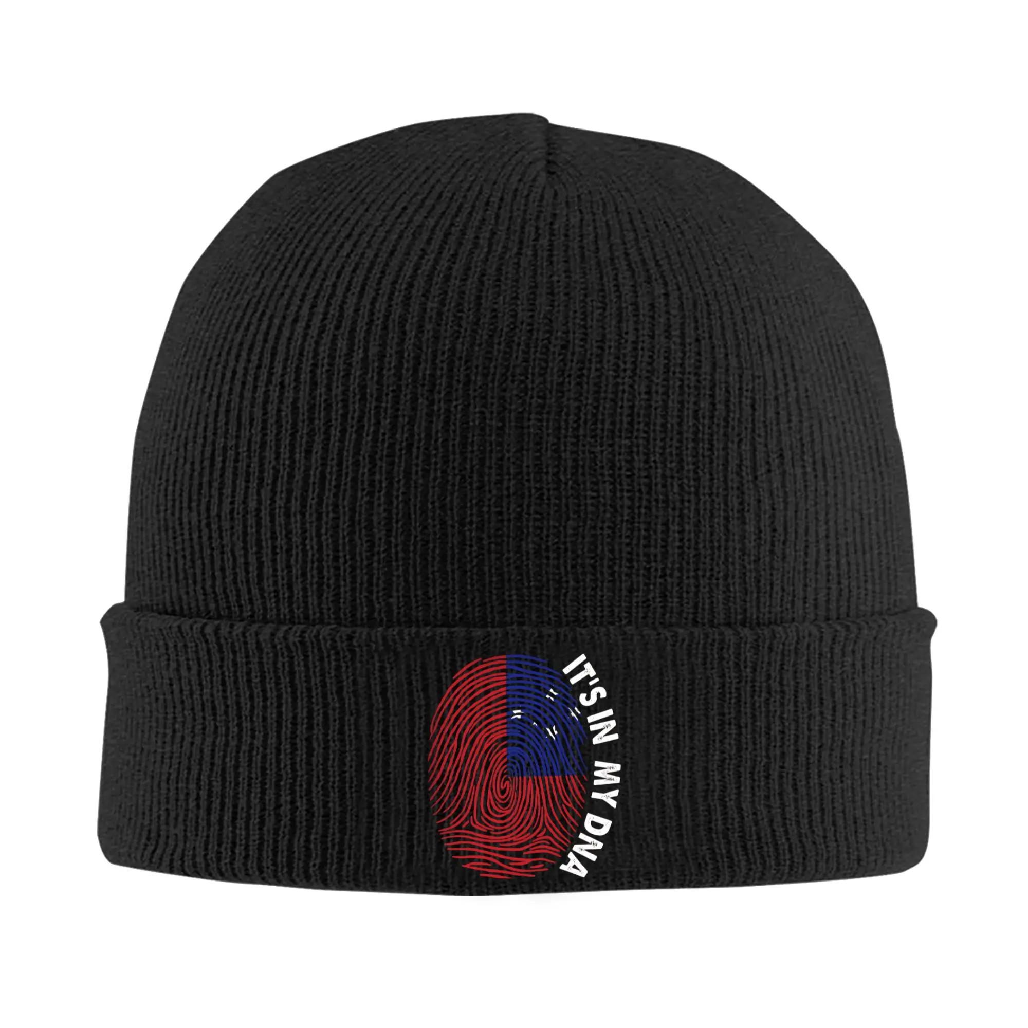 Samoa Its In My Dna Knit Hat  Hip Hop Caps Men Women Outdoor Beanie Hats Autumn Winter Graphic Warm Bonnet Hats