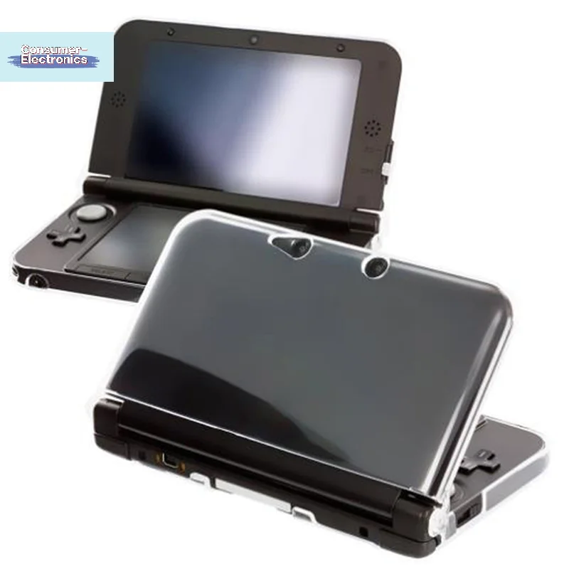 【1PC transparente Kristallhülle mit harter Schale für 3DS XL LL N3DS 3DS LL】