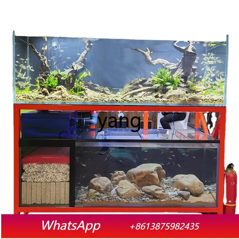 CX Large Living Room Home Industrial Wind Stream Cylinder Fish Tank Bottom Filter Upper and Lower Group Cylinder