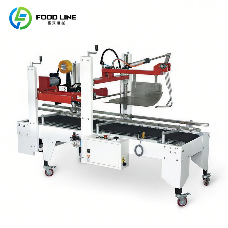 Semi Automatic Carton Sealing Machine For Wooden Packaging Manual Carton Sealer Customize
