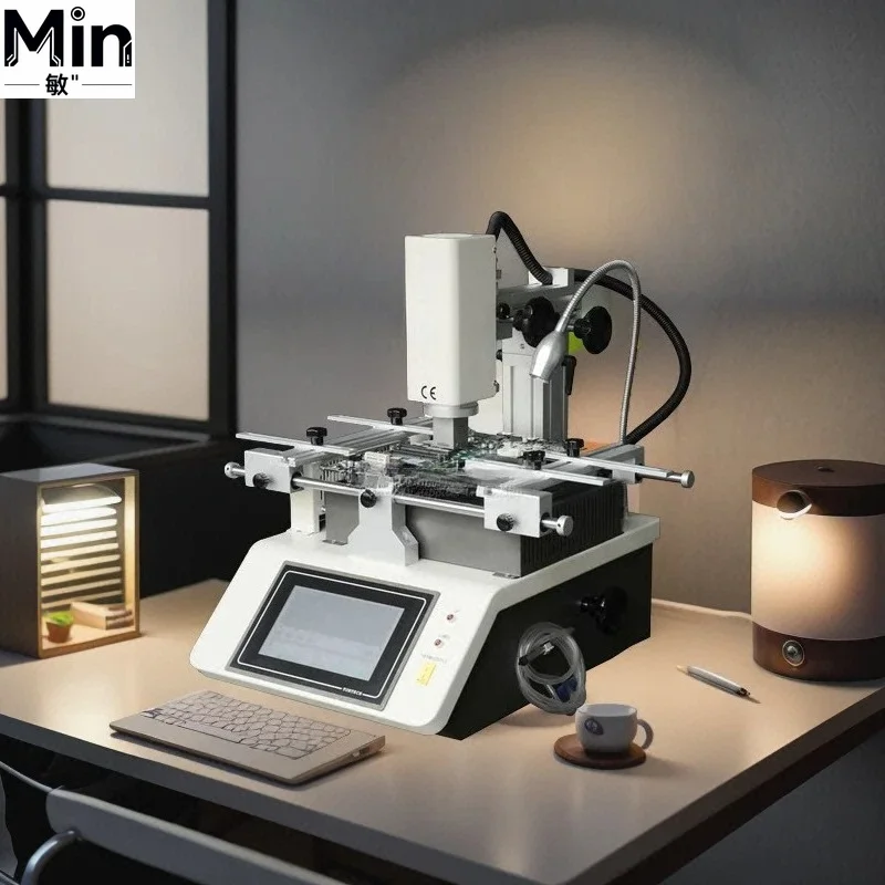 5200 3 Zone Touch Screen Hot Air BGA Rework Station Soldering Repair System for Mobile Phone Electronic Repair