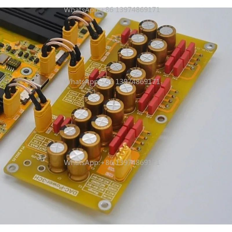 HiFi Hi-res R2R Fully Discrete DAC DSD PCM Audio Decoder 64-bit Decoding Temperature Compensation With External Clock Interface