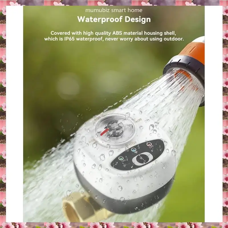 

2025 Zigbee Smart Valve Controller Ewelink Ball Valve APP Remote Control IP65 Waterproof Water Valve Works For Alexa,Zigbee Smar