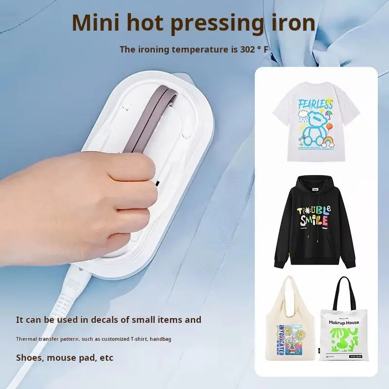 House Use Foldable Travel Ironing Machine Dual Voltage Handheld Micro Mini Garment Steamer Portable Steam Iron for Clothes