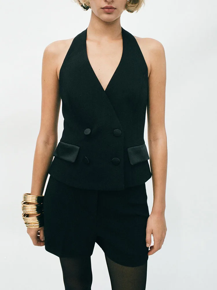 Sweet Ele V-ne Colletto appeso Bal Frac Gilet Nuovo costume da palcoscenico nazionale Faion Tang da donna invernale