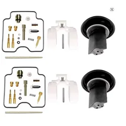 for Suzuki XF650U XF650 XF 650 650U 1997-2002 Floating needle float Motorcycle carburetor repair kit Plunger piston diaphragm
