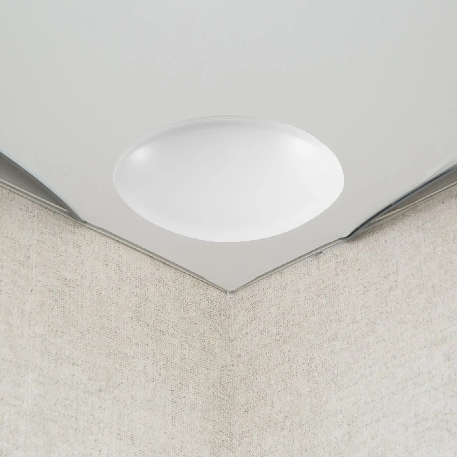 

Ceiling Light Cover Acrylic Round Lampshade Space Saving Design Soft Warm Light Diffuser Easy to Replace for Multiple Rooms