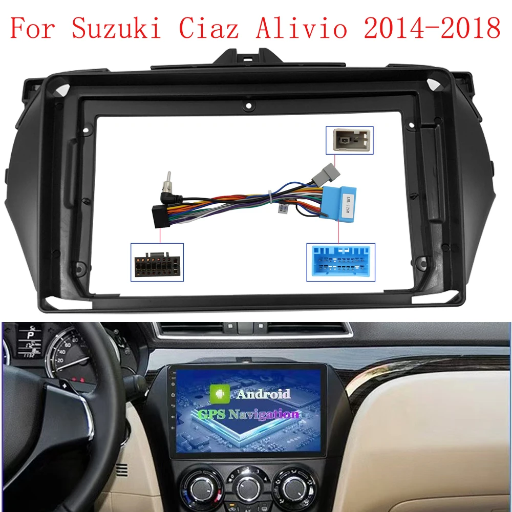 Autoradioblende Suzuki Ciaz Alivio 2014-2018 2DIN