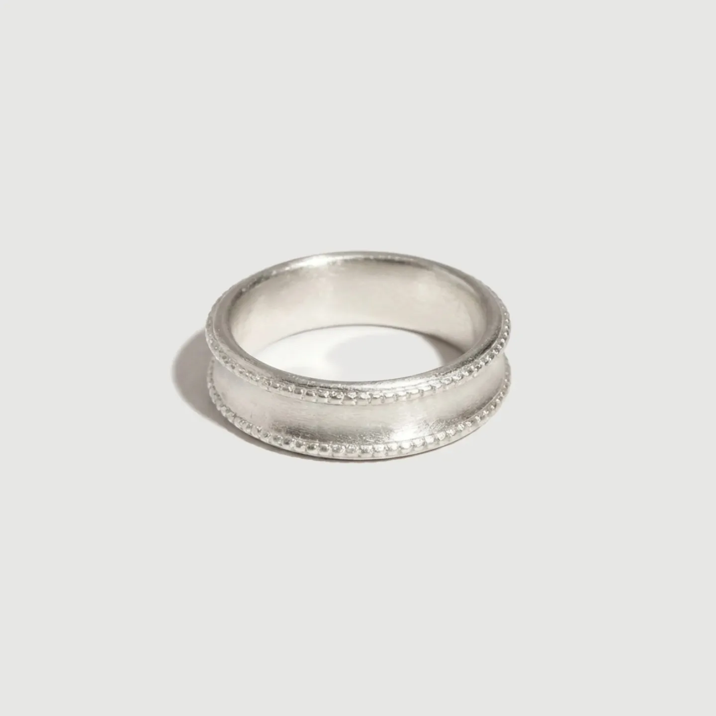 Handmade Palace Style Plain Band Ring 925 Sterling Silver Vintage Exquisite Fine Jewelry Engagement Daily Gift For Men And Women