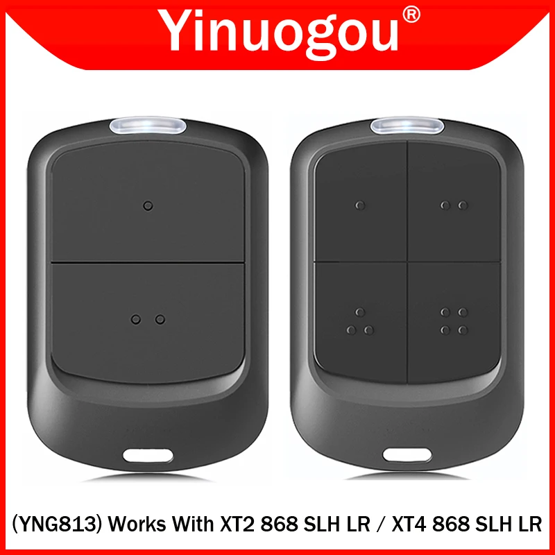 

Works With XT2 868 SLH LR XT4 868 SLH LR 7870101 7870091 787010 787009 787006 787005 Garage Door Remote Control 868MHz