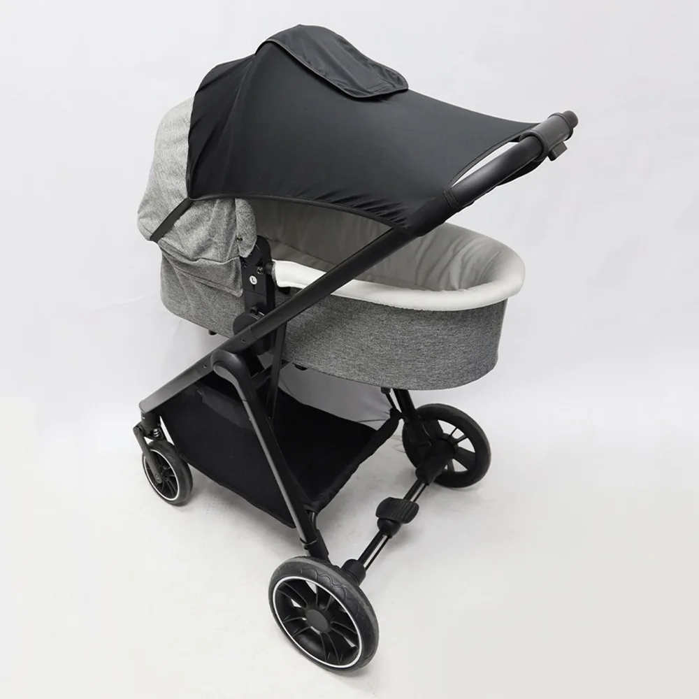 Extended Baby Stroller Sunshade Cover Sunscreen Breathable Baby Pram Canopy Anti-UV Waterproof Pushchair Visor Stroller Supplies