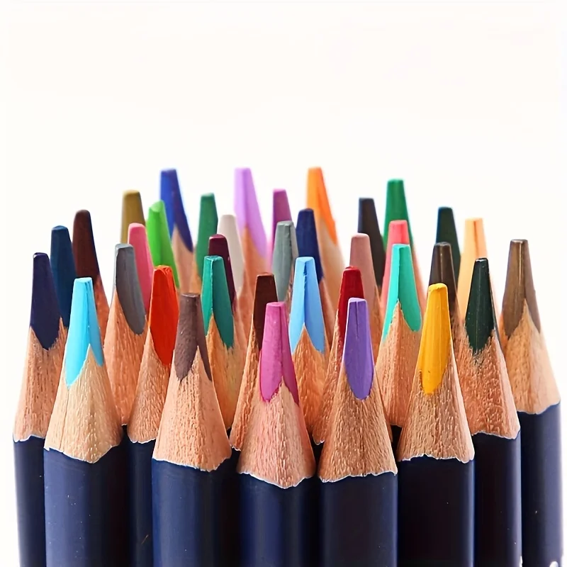 Premium Watercolor Pencils Set of 48, Quality Soft Core Leads, Water-Soluble Pencils, Perfect for Beginner & Advanced Artists