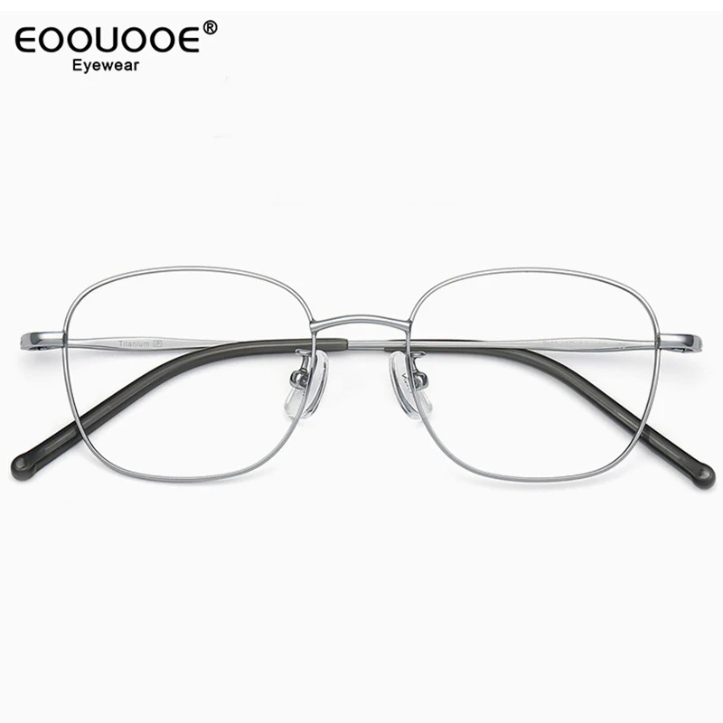 

Women Men Optical Eyewear Titanium Glasses Frame Myopia Hyperopia Prescription Lenses Eyeglasses Anti-Reflection Progressive