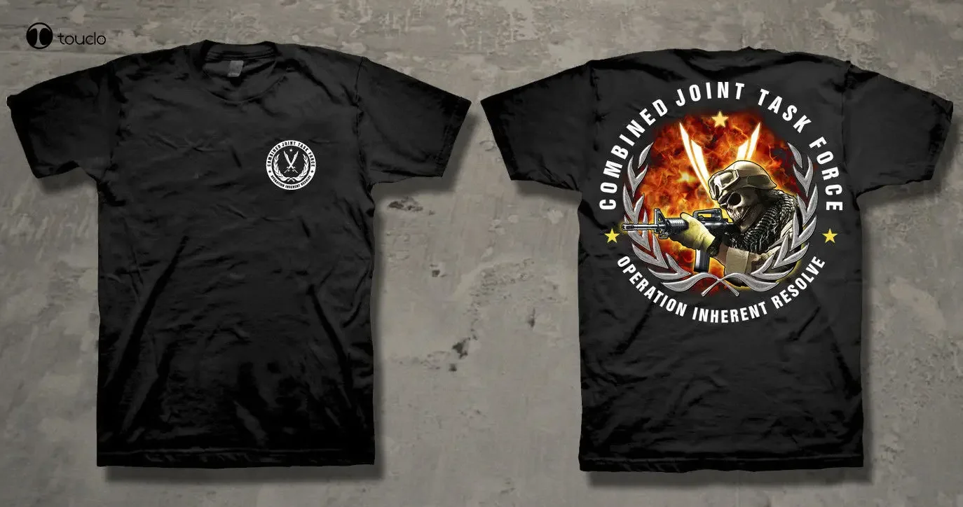 Opération inhérent résoudre Oir T-Shirt Nato Syrie Combat militaire Isis chemise