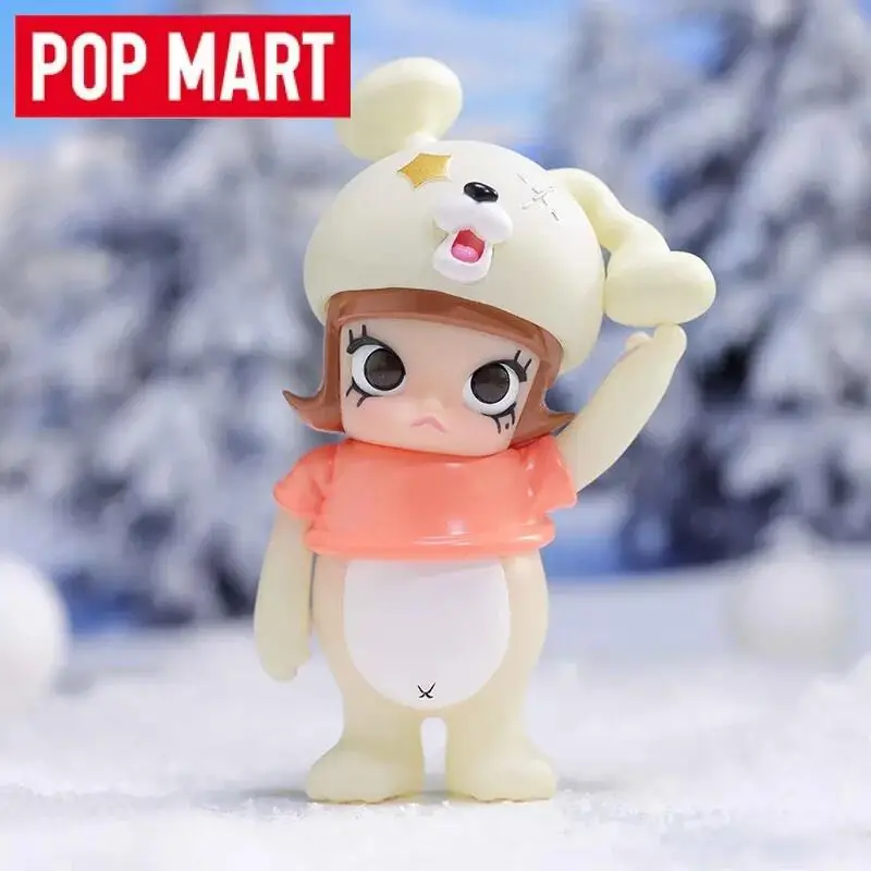 POP MART Molly X Instinctoy Erosion Molly Costume Series Blind Box Toys Mystery Box Mistery Caixa Action Figure Cute Model Gift