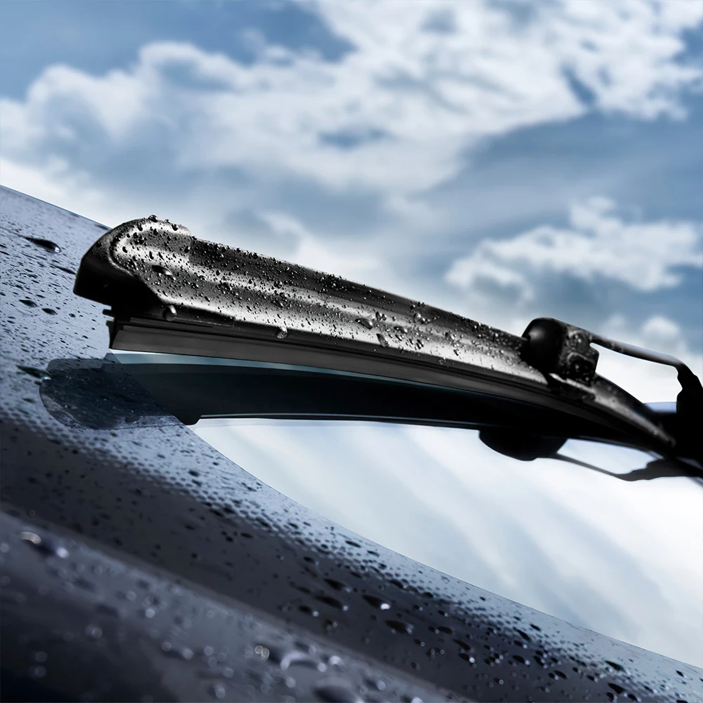 

8pcs Windshield Wiper Rubber Refill 65Cm Black Durable Replacement For Car Windshield Wipers Easy Installation Streak-Free
