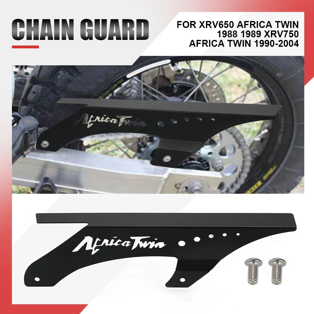 

For Honda XRV650 Africa Twin 1988 1989 XRV750 Africa Twin 1990-2004 Chain Cover Chain Guard Motorcycle Chain Belt Guard Cover