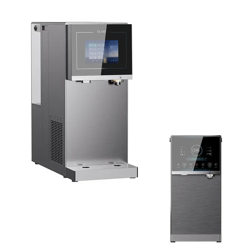 

7 stages RO System soda water dispenser cold and hot with Hydrogen water & smart sparkling water