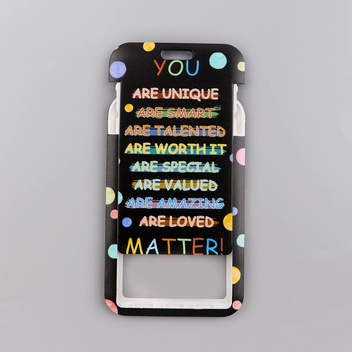 Regenboog ID Badge Houder Lanyards Cartoon Kat Deur Kaarthouder Hangend Touw Nekkoord Sleutelhanger Visitekaartje Cadeau