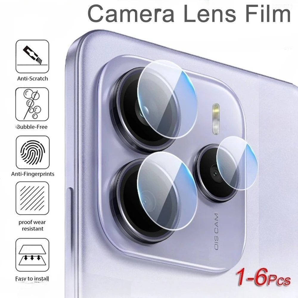

1-6Pcs Soft Camera Protector for Xiaomi 15S Pro Civi 5 Pro for Redmi Turbo 4 Pro 13X A5 4G for Redmi Note 14S 14 Pro+ Lens Film