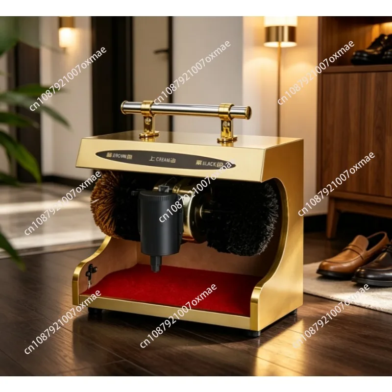 Auto Sensor Electric Shoe Shine Machine for Home & Commercial Use