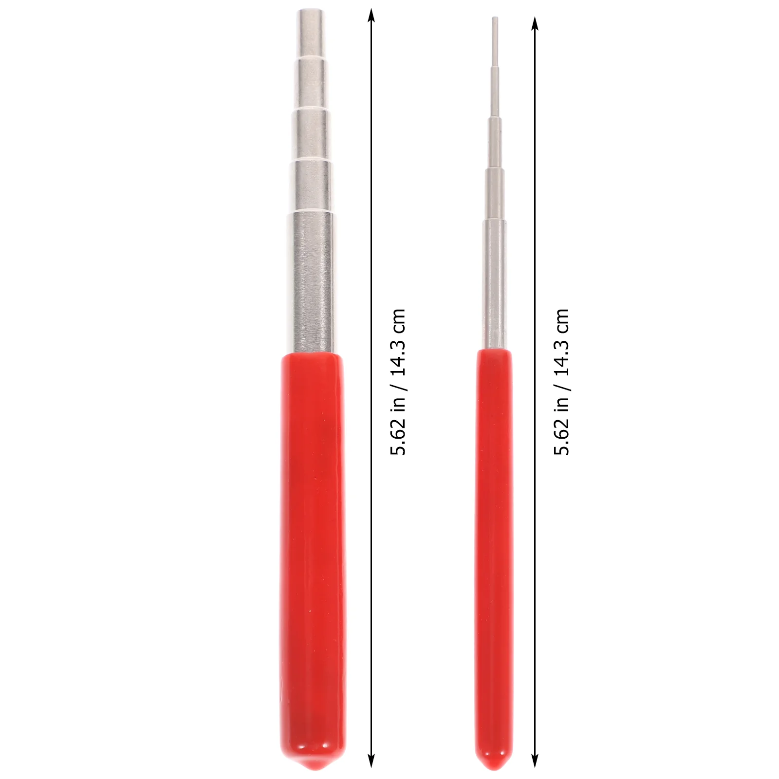 2 Pcs Twine Winding Rod Coil Tweezers Rubber Beads for Jewelry Making Wire Molding Rods