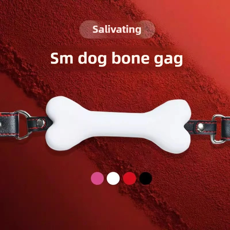 الكبار SM لعبة الكلب العظام الكمامة BDSM اللعب ملحق لمتعة الأزواج