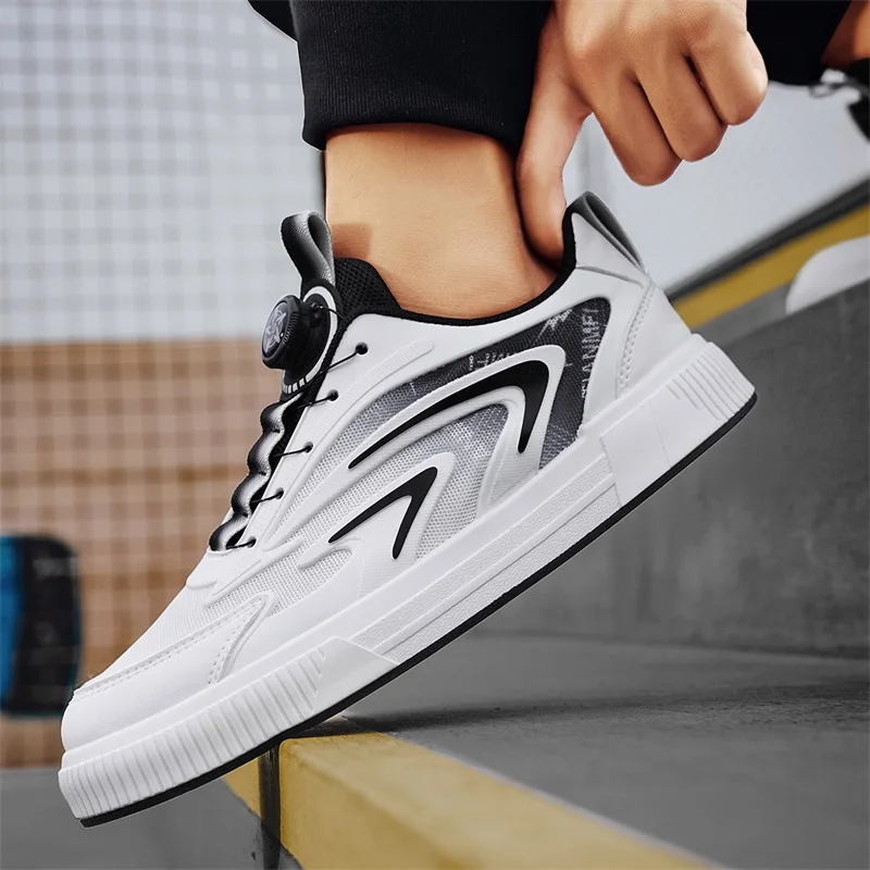 Summer new flat shoes explosions upgrade casual breathable sports shoes student knob soft bottom non-slip small white shoes.