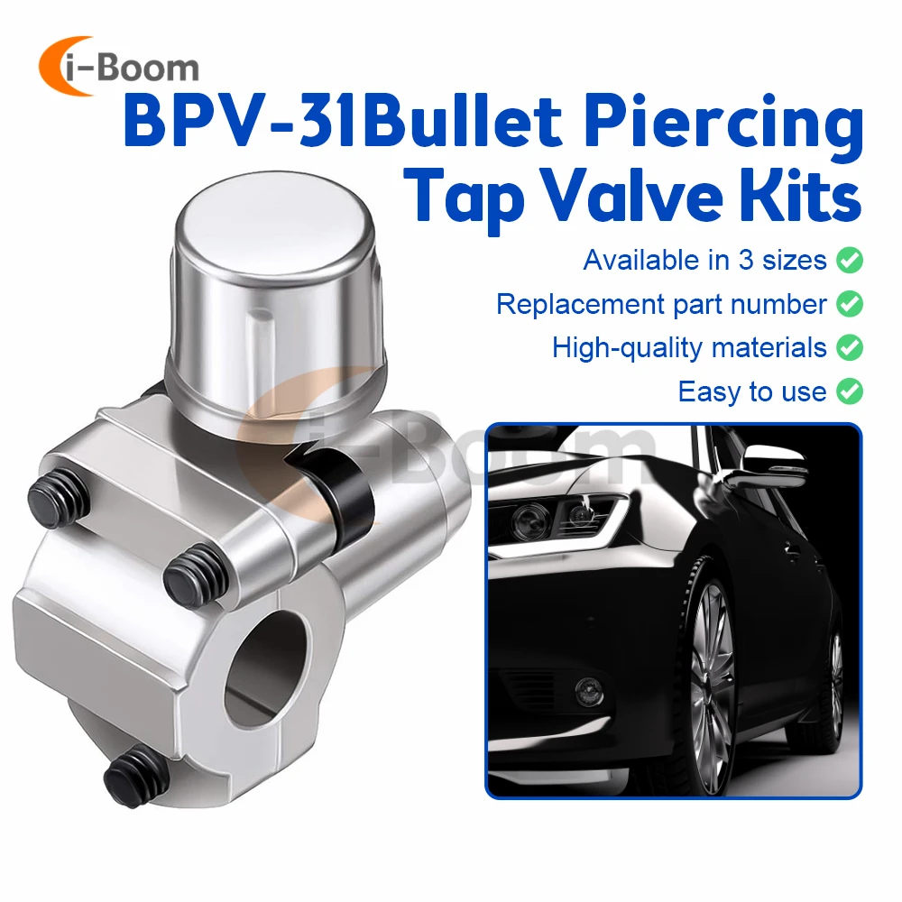 2Pcs Bullet Piercing Valve Line Tap BPV31 Hvac Parts Seal Refridgerator Ac Part Fixing Tools Bullet Puncture High Quality