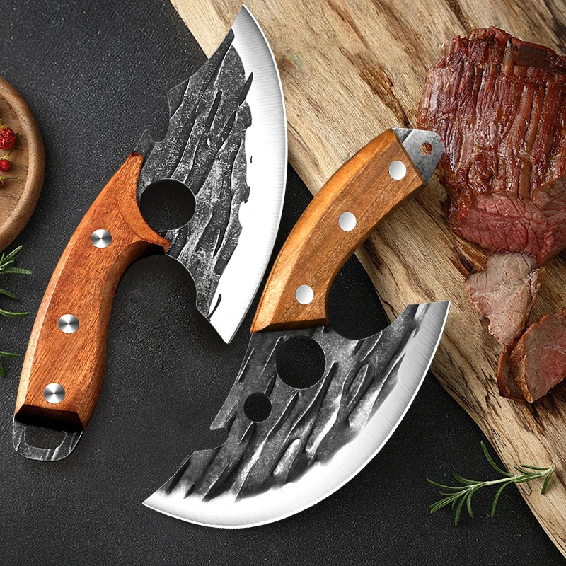 Precision forging boning knifepork,beef and mutton cutting knife Butcher knife Kitchen multifunctional sharp knife,kitchen tools