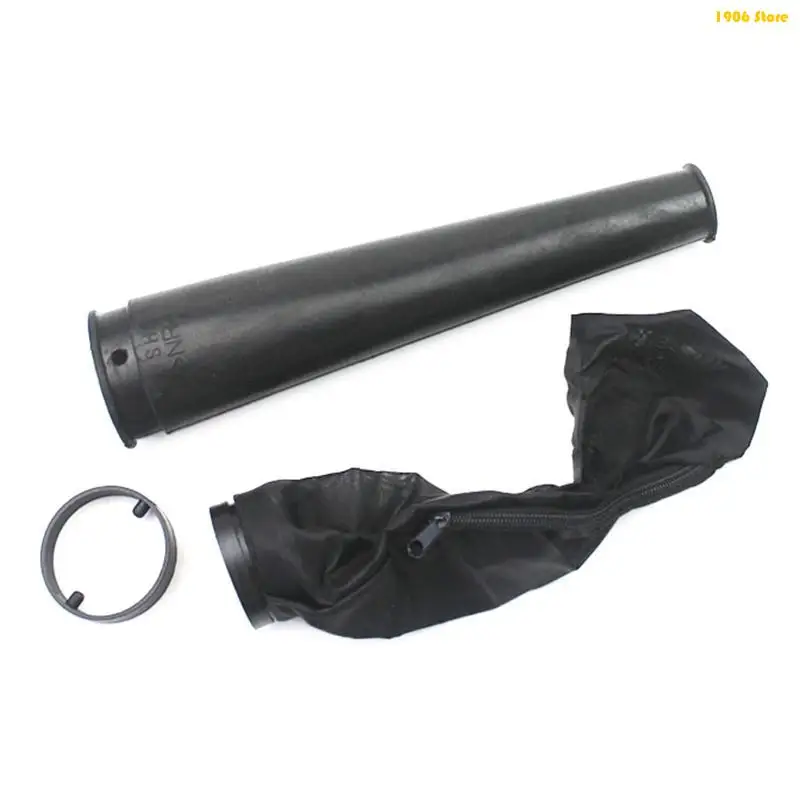 U1JB Buckle Ring Long Nozzle Blower Dust Bag Tool Cleaning Quality Material Made Used for Outdoor Cooking Barbecue Household