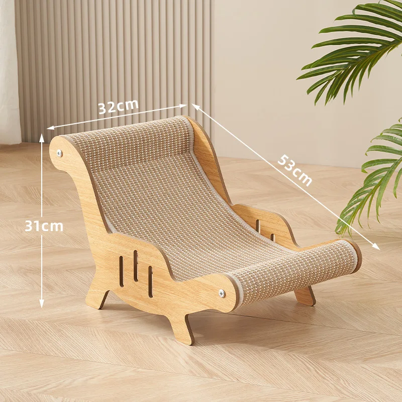 

Cat Scratcher,Sisal Cat Scratching Bed,19.6x13 inches Cat Scratch Chair,Cat Scratchers for Indoor Cats,cat Scratching Pad