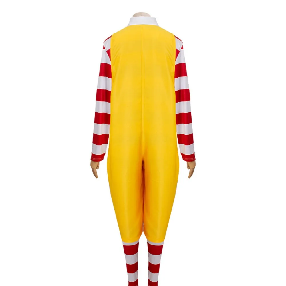 الكبار ماكدونالد تأثيري حلي حللا + الجوارب دعوى لحزب رونالد سوترا مهرج شخصية الذكور مضحك الملابس مجموعة شعر مستعار