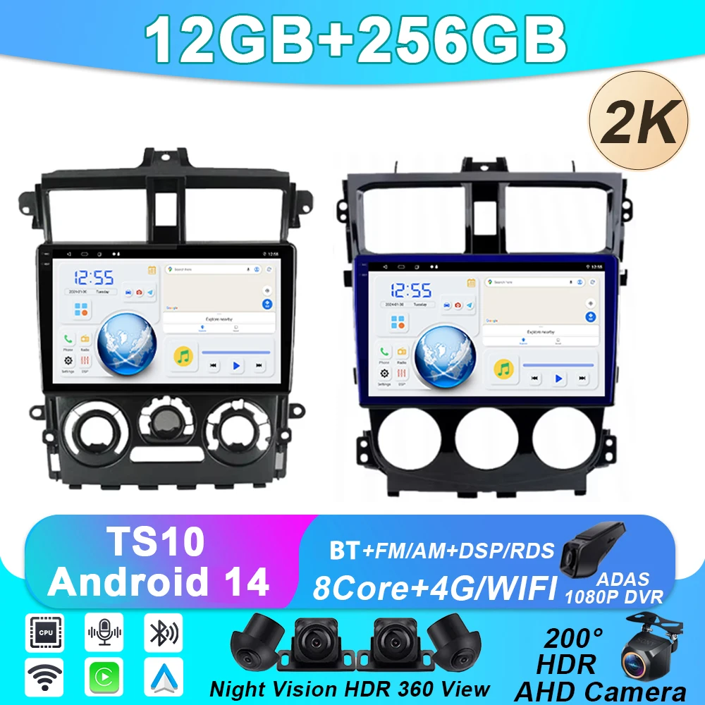

WIFI Head Unit For Mitsubishi COLT PLUS 2007-2018 Car Radio GPS Navigation Carplay Android Auto Multimedia Video Player Stereo