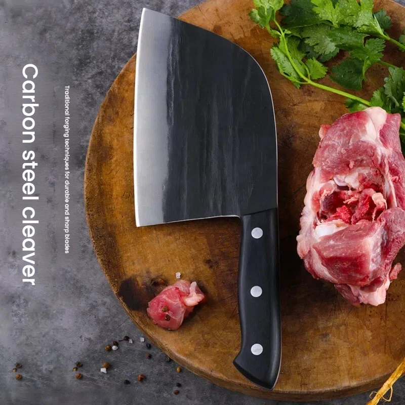 

Ultra Sharp Cleaver Knife Serbian Chef Knife Hand Forged Meat Cleaver German High Carbon Steel Chopping Butcher Kitchen Knife