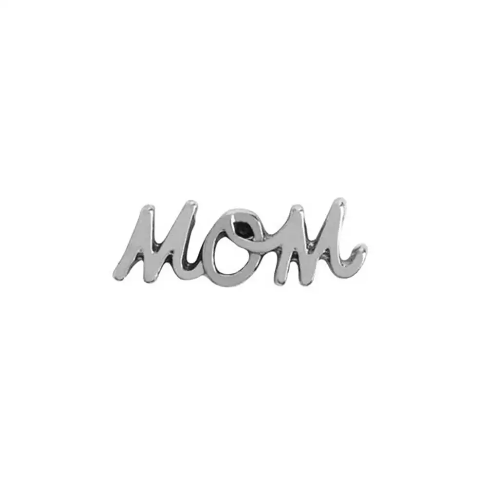 

10pcs Mothers Day Mom Charm floating charms for Living glass locket necklace bracelet watch