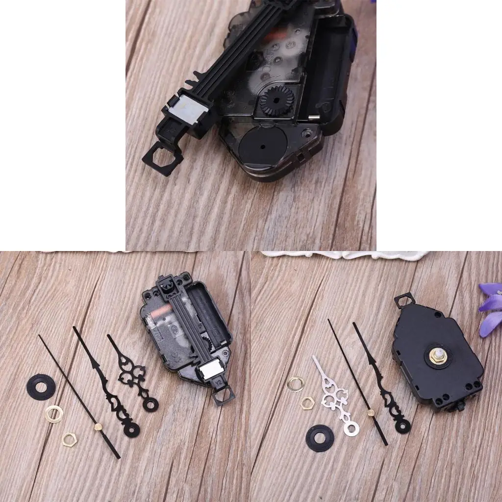 L43A Silent Pendulum Type Clock Movement Mechanism with 3 Hands Motor DIY